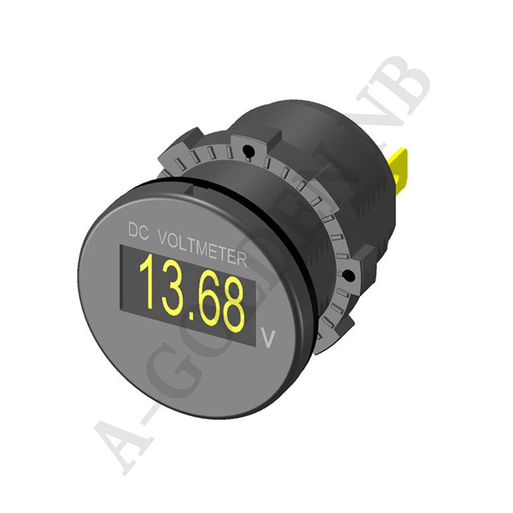OLED Dual Voltmeter Socket