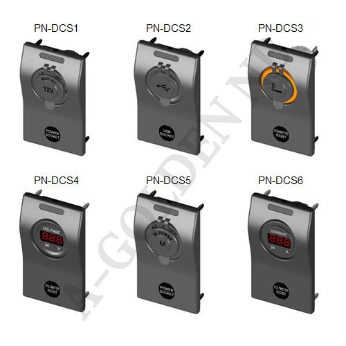 Power and USB Socket Panel