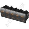 CE Switch Orange LED DPDT 6PINS