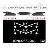 DPDT 6P Marine Switch For Truck